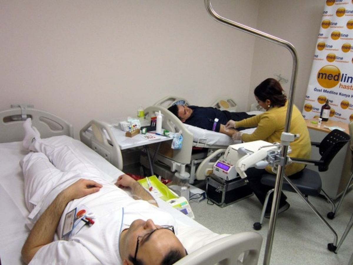 Özel Medline Konya Hastanesi\'nden Kan Bağışı