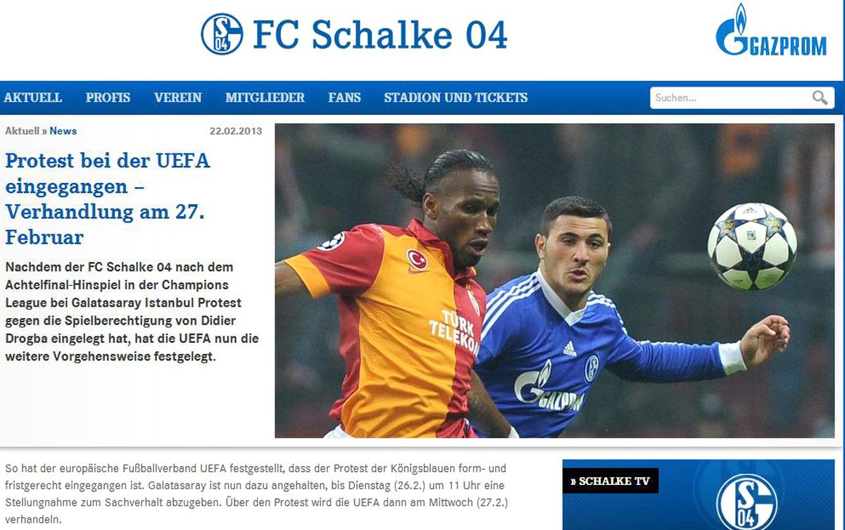 Schalke 04\'ten "Drogba" Açıklaması
