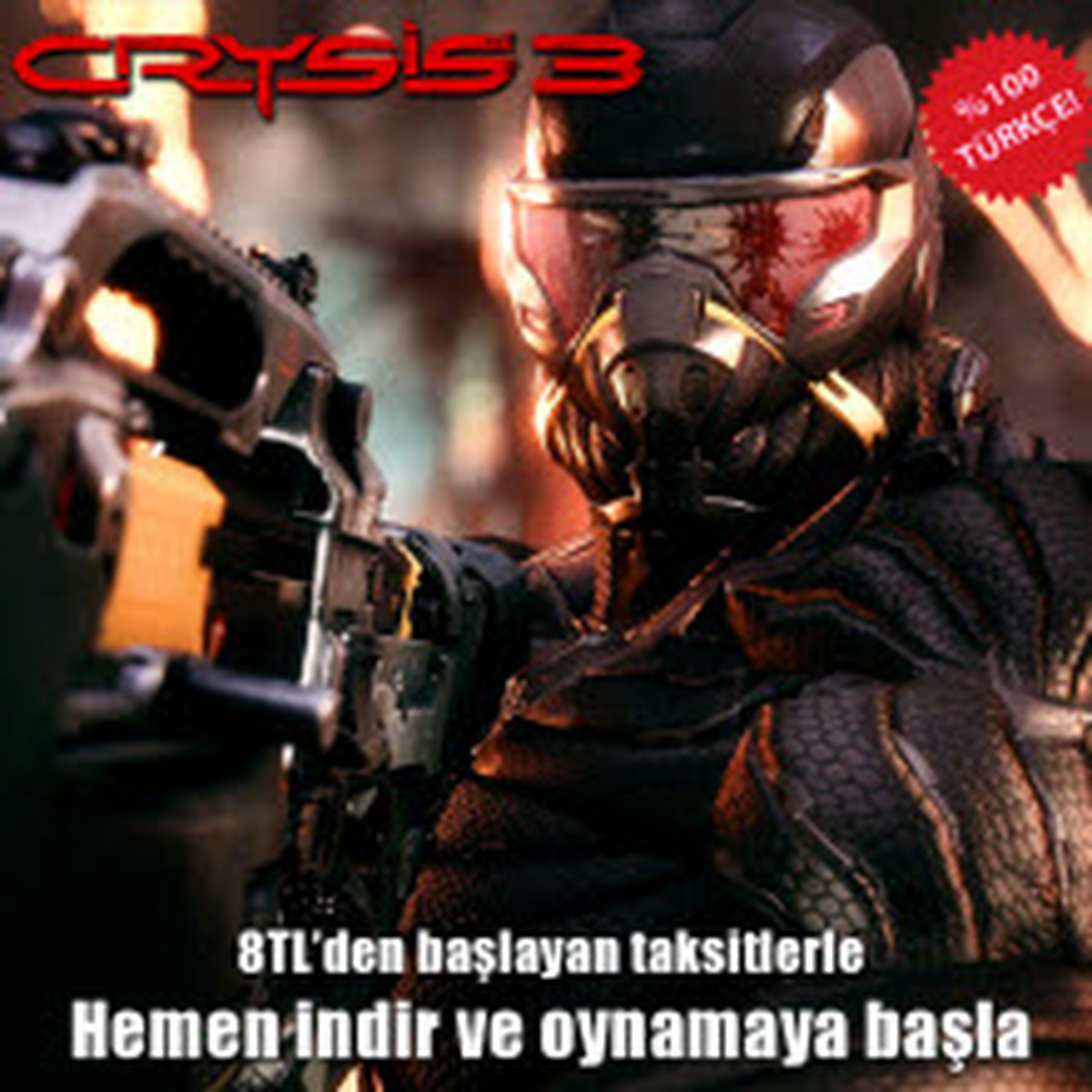Türkçe Crysis 3 satışta!