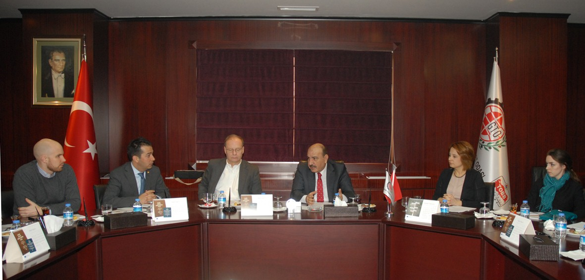ABD Kongre Üyesi Danışmanları Gaziantep Ticare Odası\'nı Ziyaret Etti