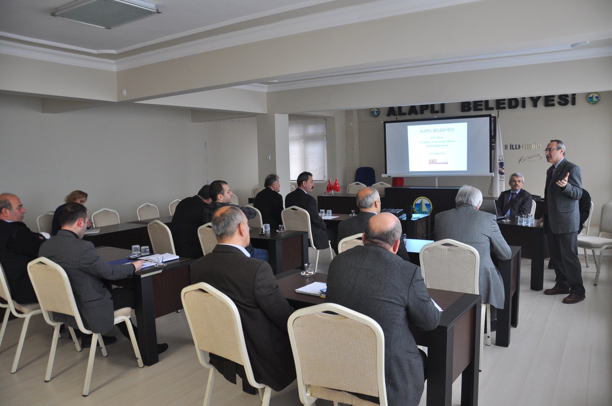 Alaplı Belediyesi\'nden İş Sağlığı ve Güvenliği Semineri