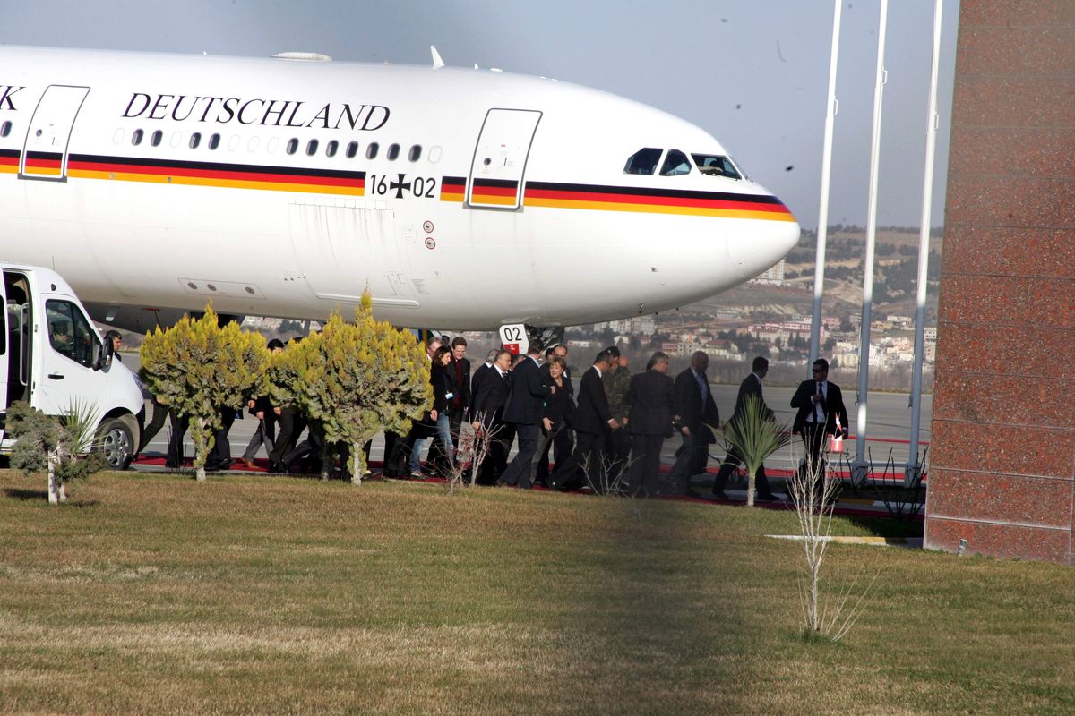 Almanya Başbakanı Angela Merkel Gaziantep\'te