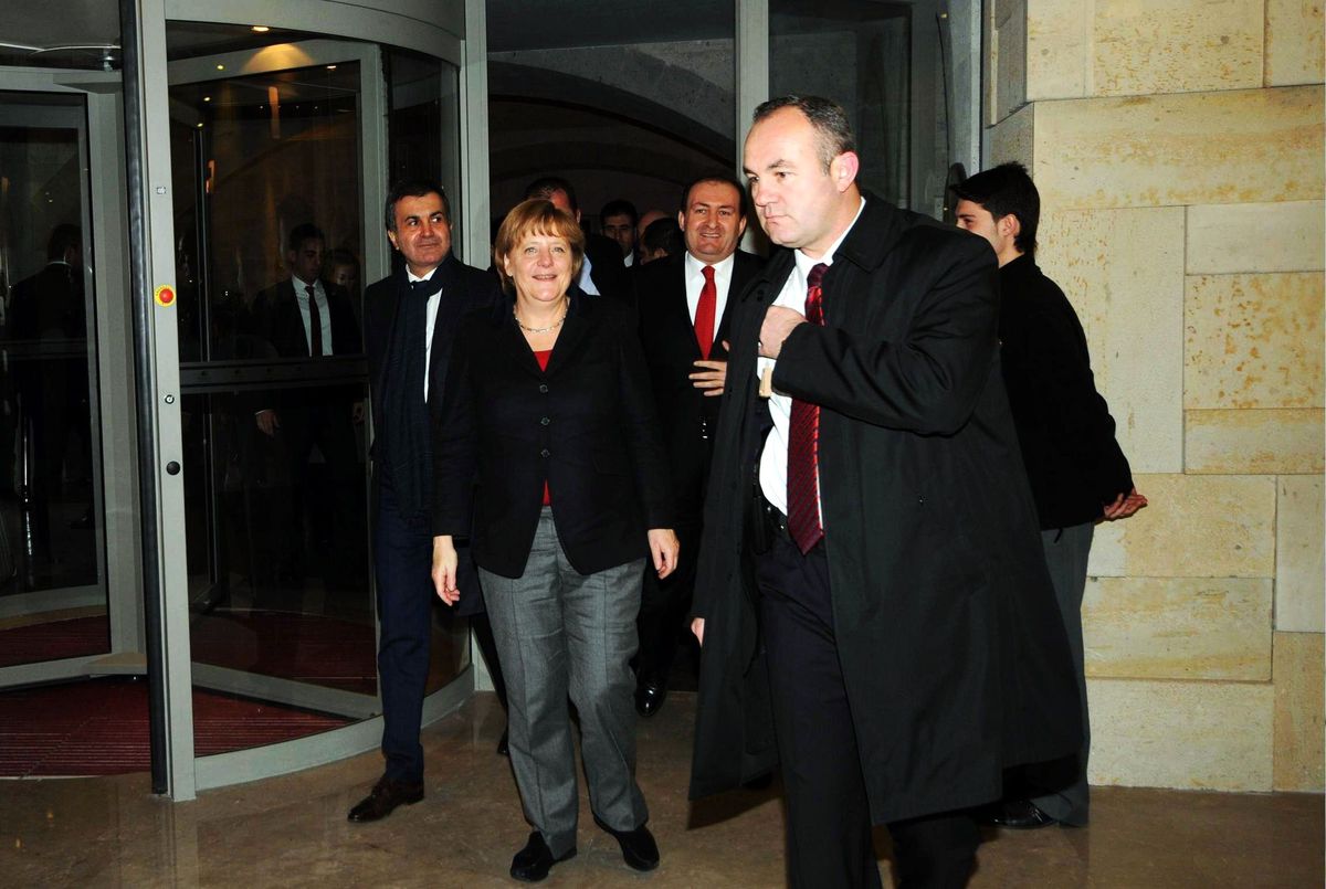 Almanya Başbakanı Merkel Kahramanmaş\'ta