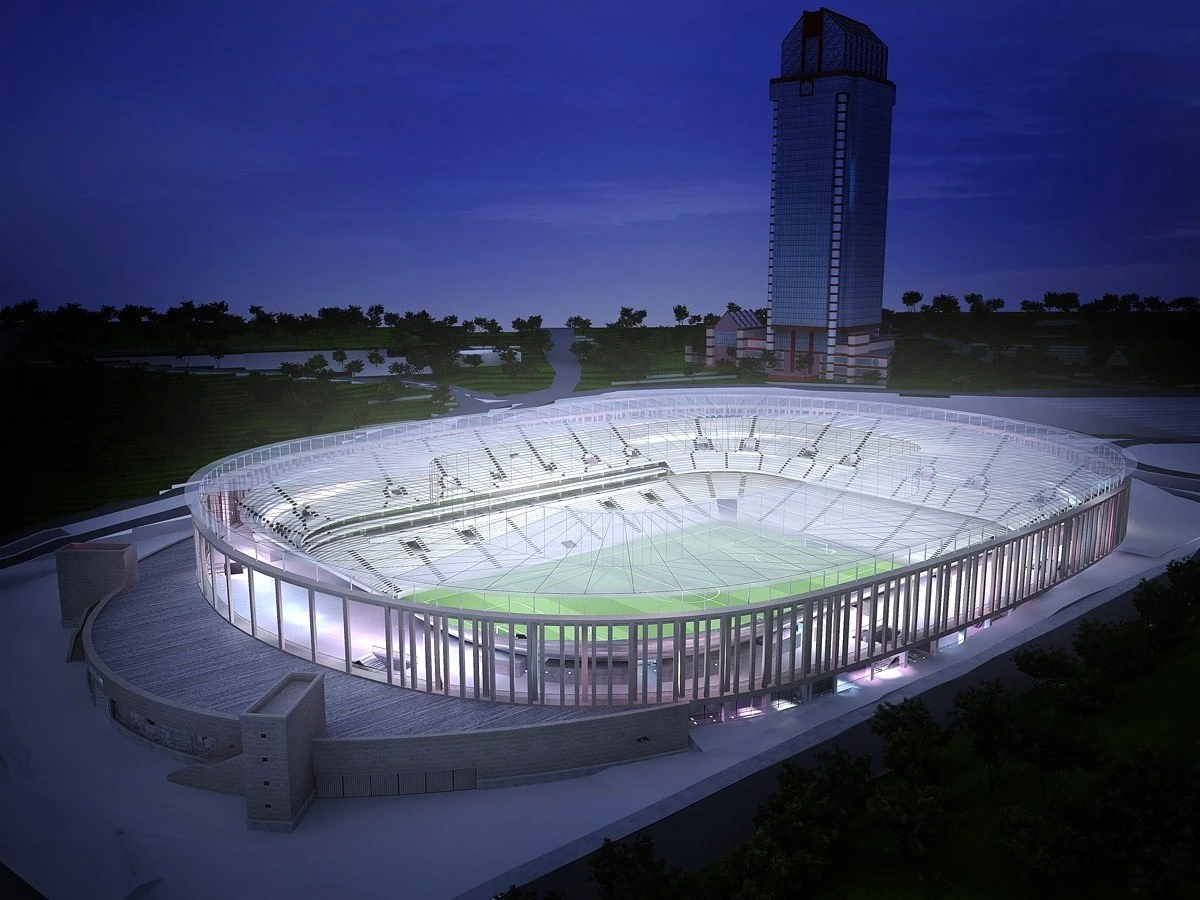 Beşiktaş\'ın Yeni Stadyum Projesi Açıklandı