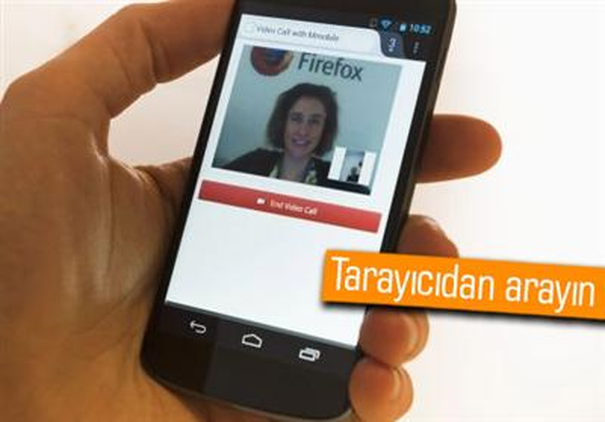 Firefox\'tan Telefon Araması Yapacağız