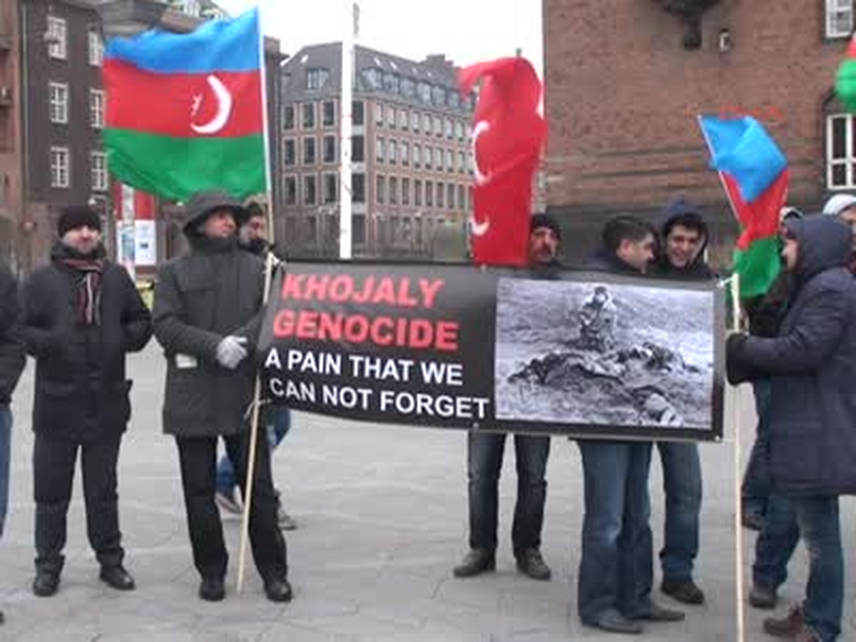 \'Hocalı Katliamı\' Protesto Edildi