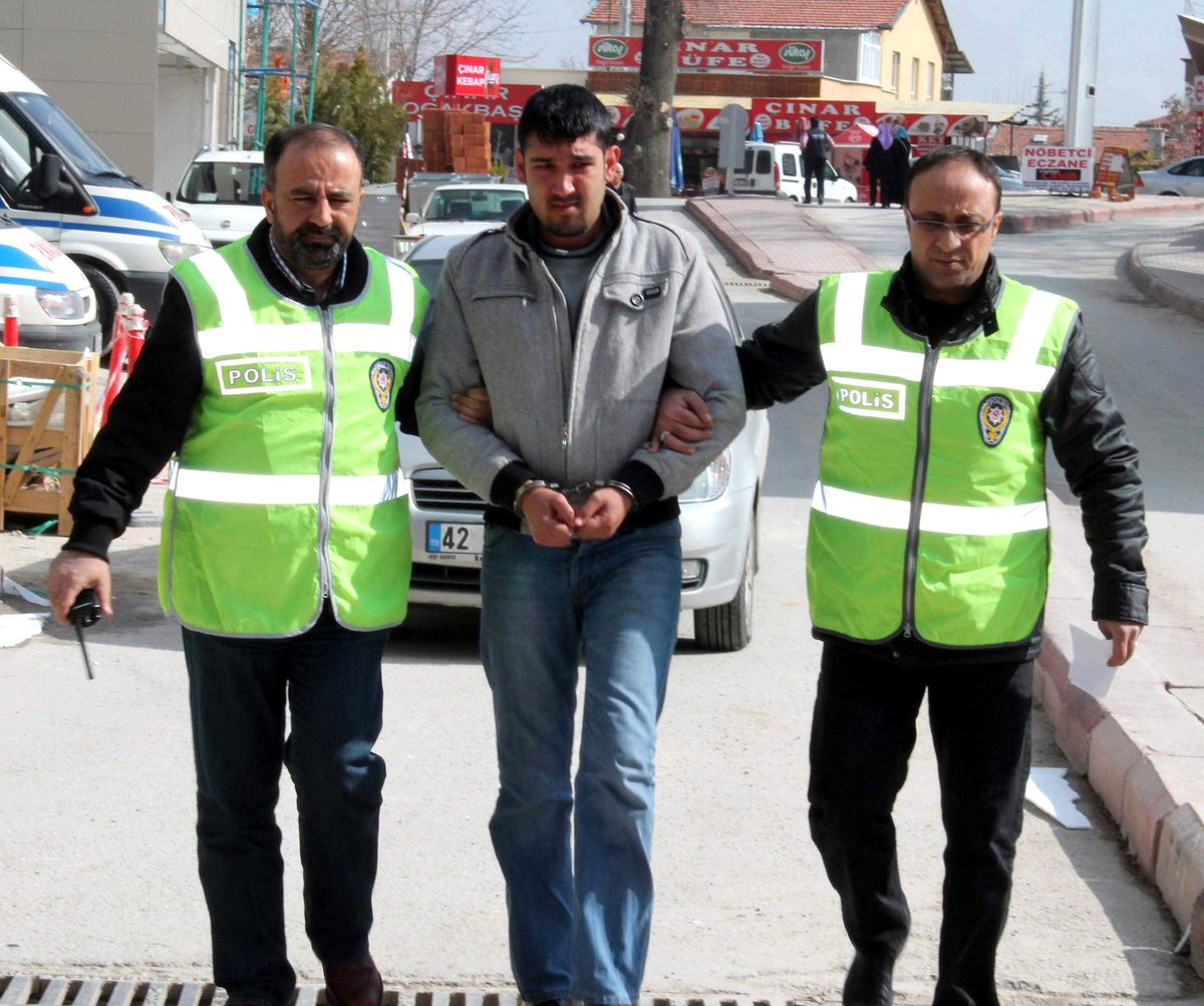 Konya\'da Cinayetin Zanlısı Tutuklandı