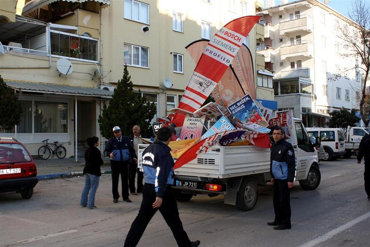 Mudanya Zabıta Ekipleri İş Başında
