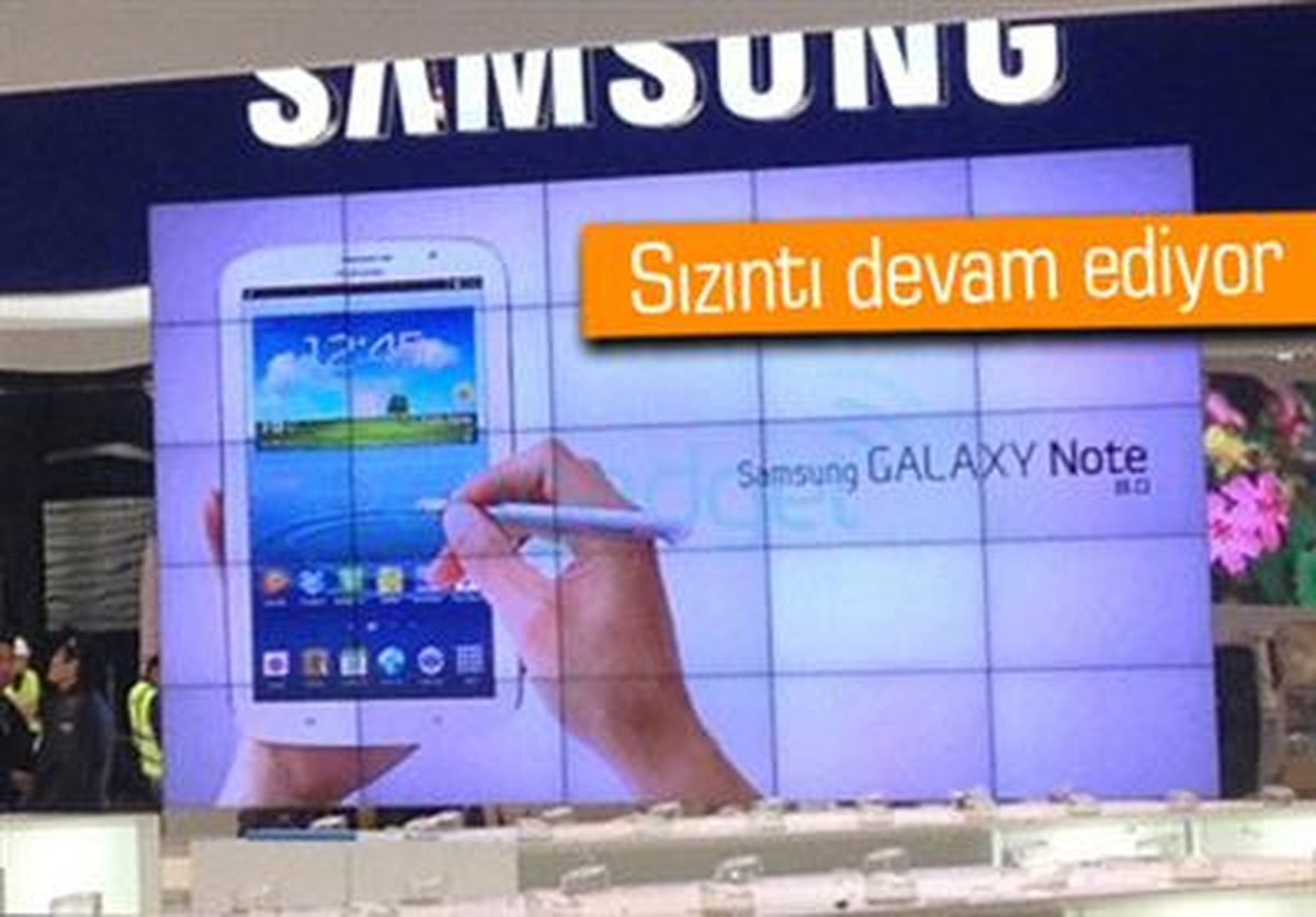 Samsung Galaxy Note 8.0 Barselona\'da Göründü