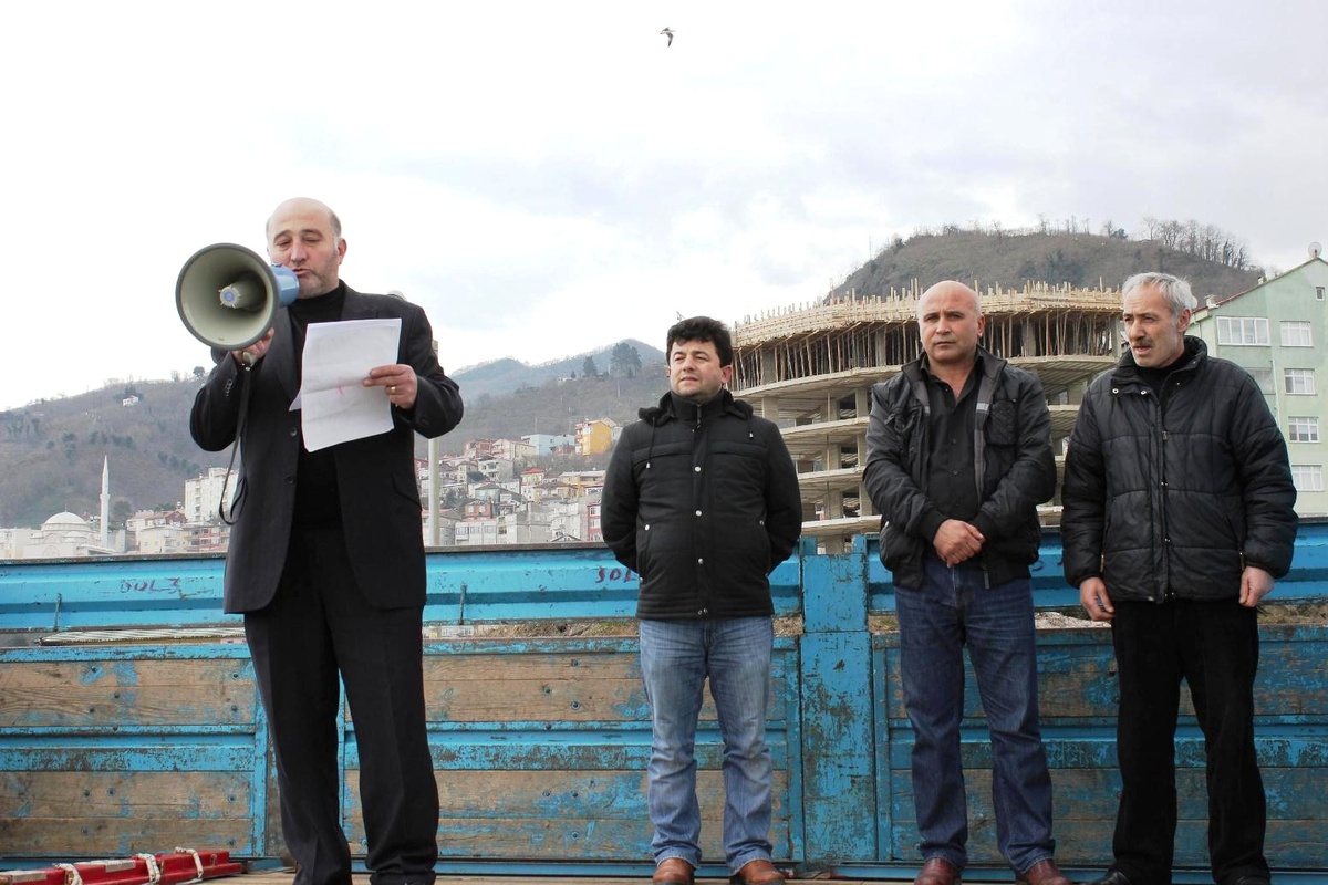 Tirebolulu Nakliyecilerden Liman Açıklaması