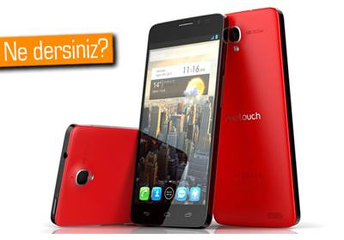 Alcatel\'den 5 İnçlik Full Hd Telefon: One Touch Idol X