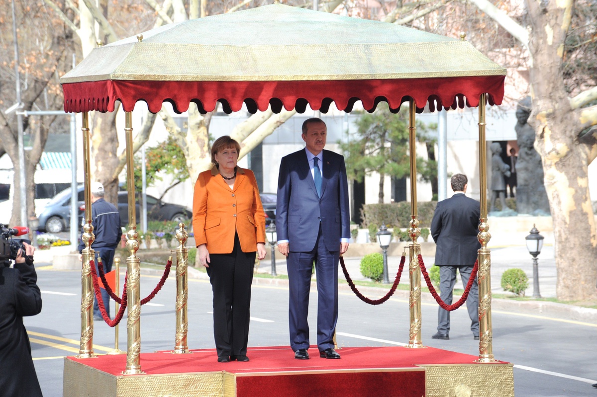 Angela Merkel\'in Türkiye Ziyareti
