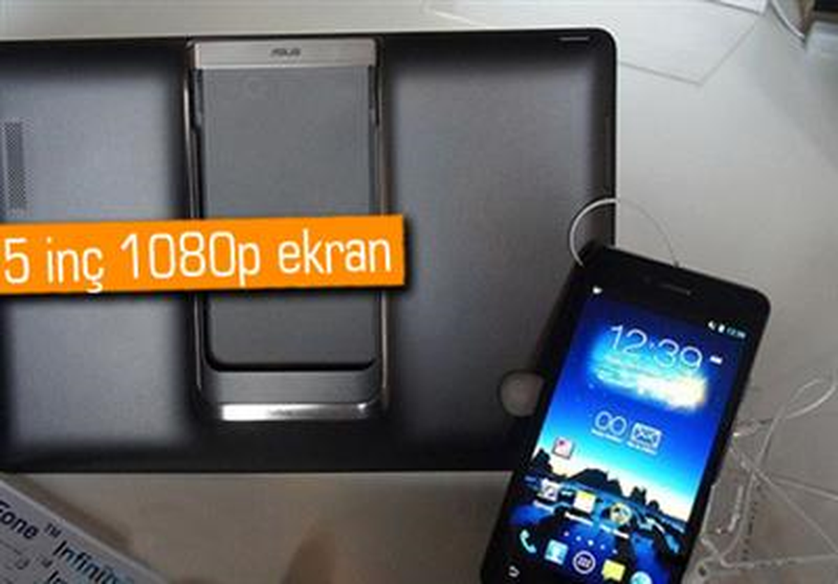 Asus\'tan Yeni Padfone Modeli: Padfone Infinity
