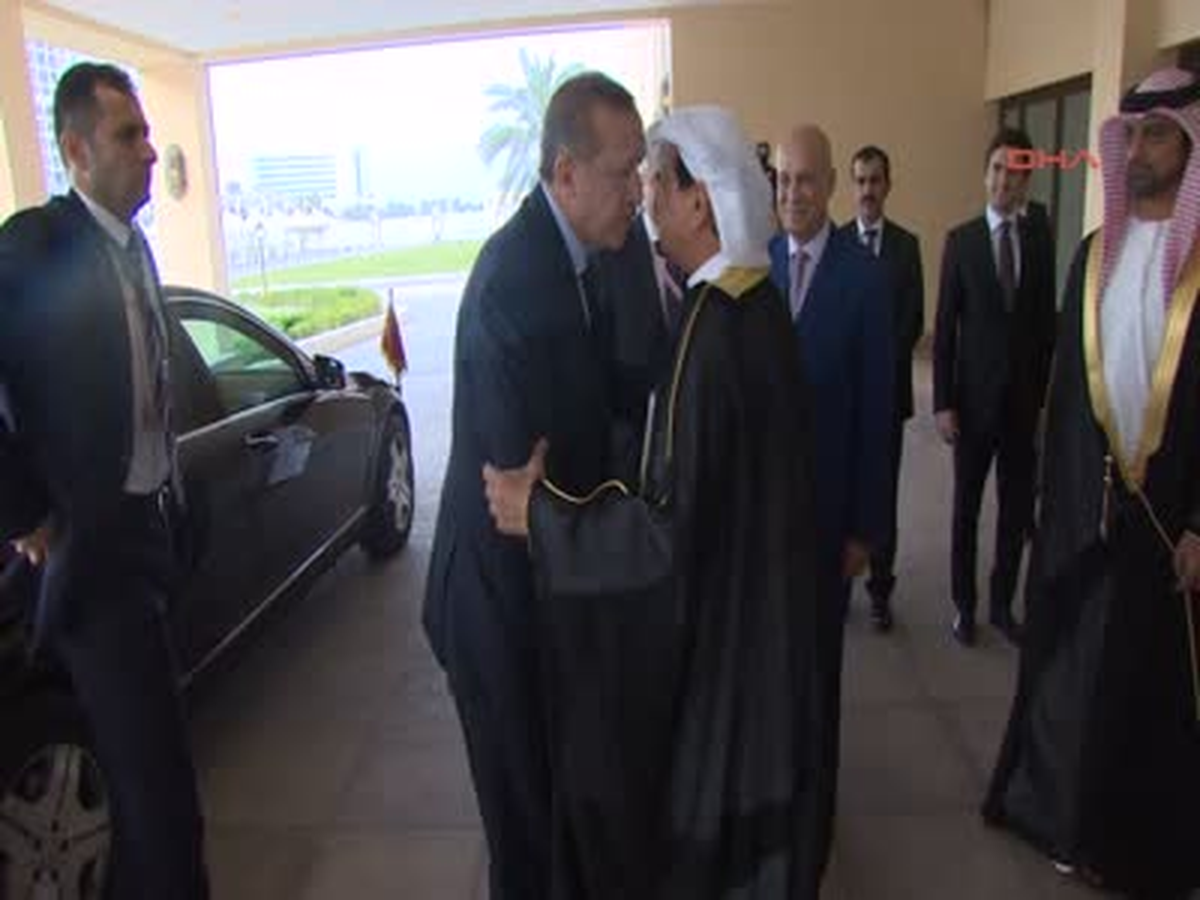Erdoğan, Acman Emiri ile Görüştü
