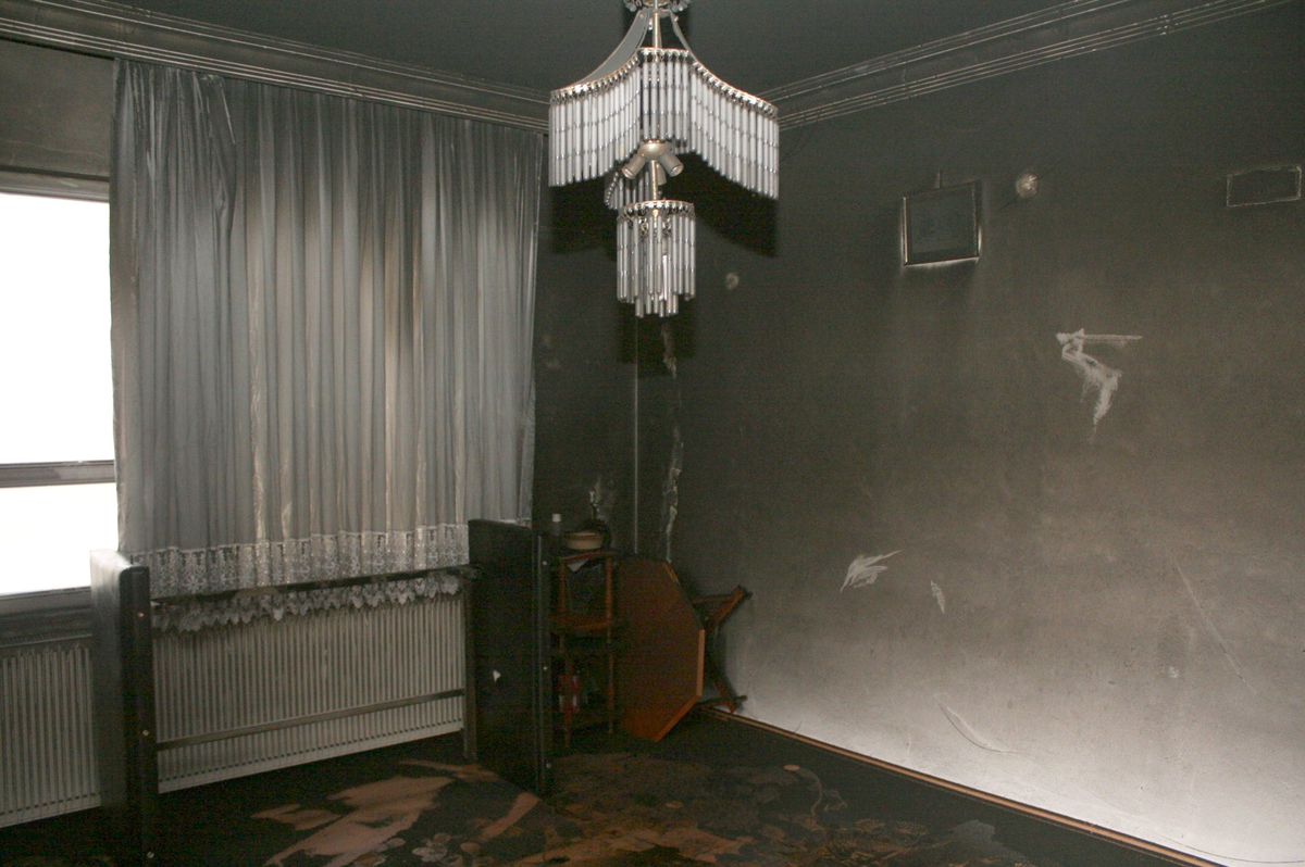 Eski Belediye Başkanının Evi Yandı