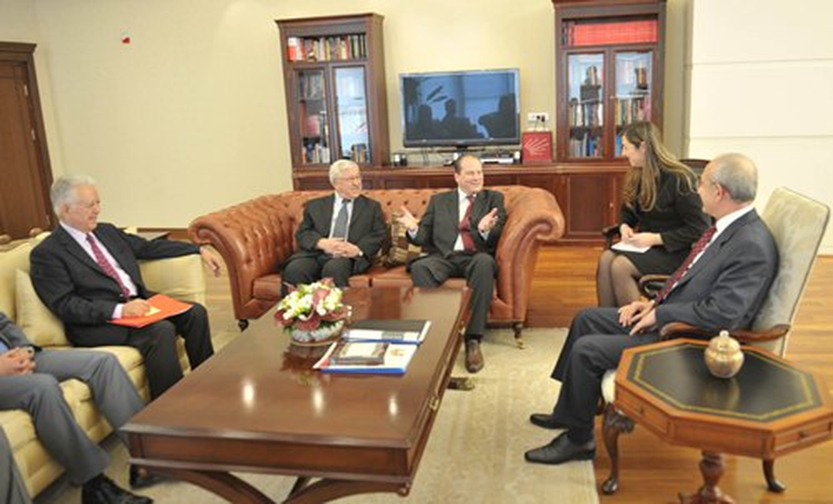Fransa Sosyalist Partisinden Kılıçdaroğlu\'na Ziyaret