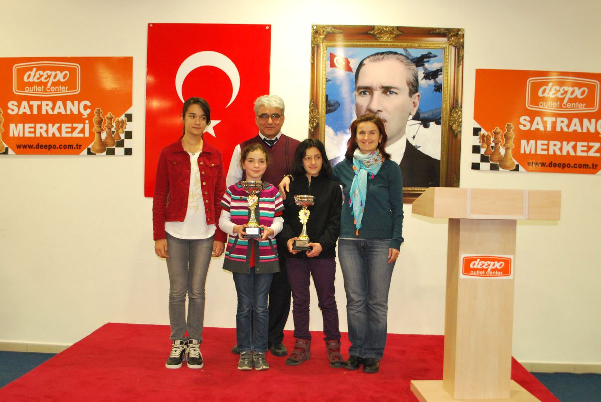 Kadınlar İl Birinciliği Satranç Turnuvası Sonuçlandı