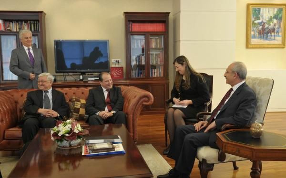 Kılıçdaroğlu Fsp Üyeleri ile Görüştü
