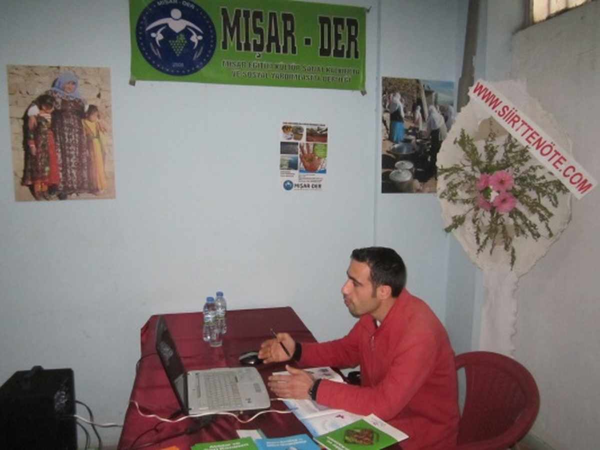 MIŞAR-DER\'de "Çevre Kirliliği" Semineri Verdi