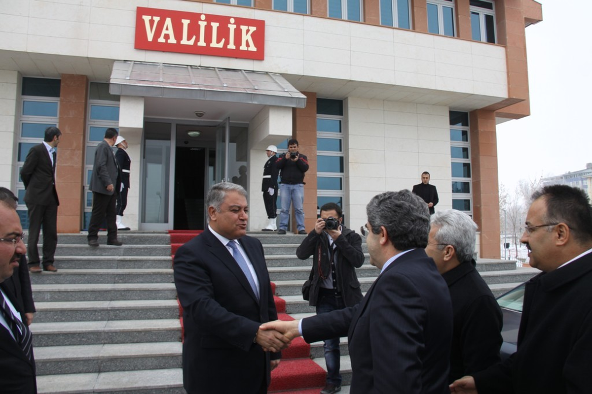 ÖSYM Başkanı ve Rektörlerden Vali Tekinarslan\'a Ziyaret