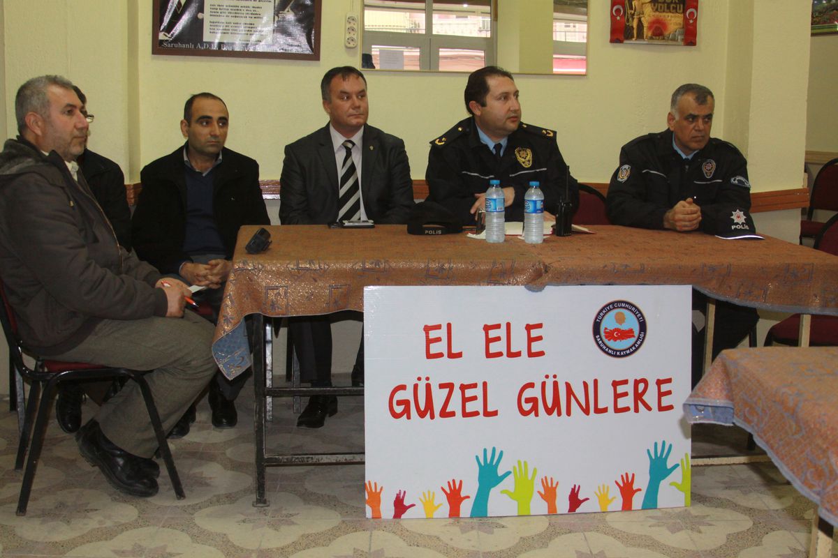 Saruhanlı Emniyeti\'nden Huzur Toplantısı