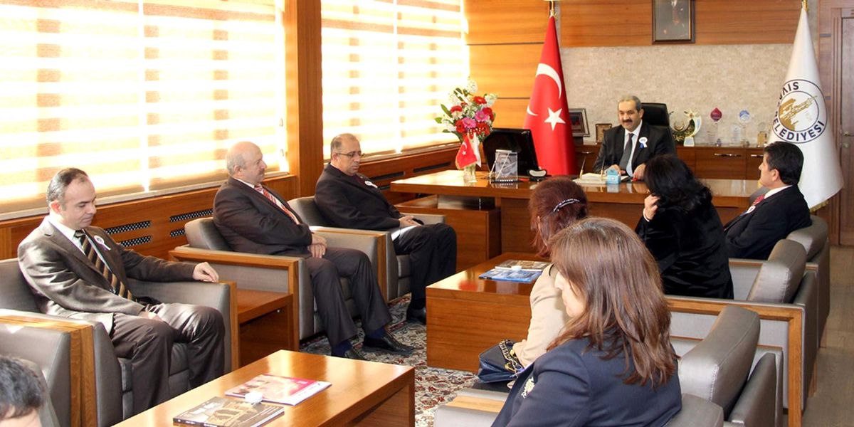 Sivas Deftardarı\'ndan Başkan Ürgüp\'e Ziyaret