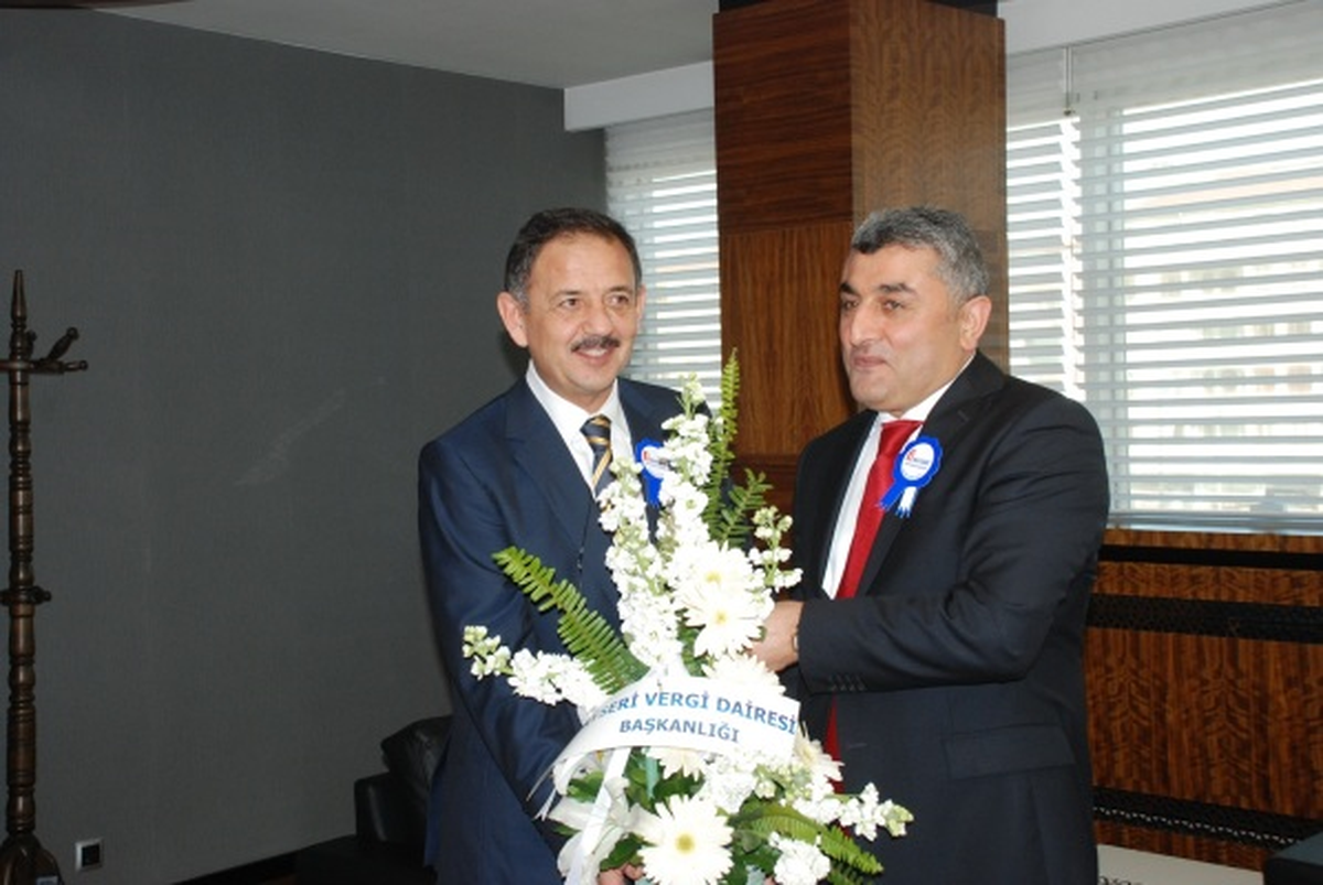 Başkan Özhaseki\'ye Vergi Haftası Ziyareti