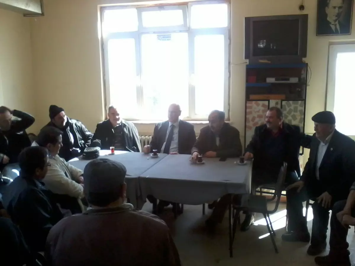 CHP İl Başkanı Gölet'ten Yahnikapan Köyüne Ziyaret