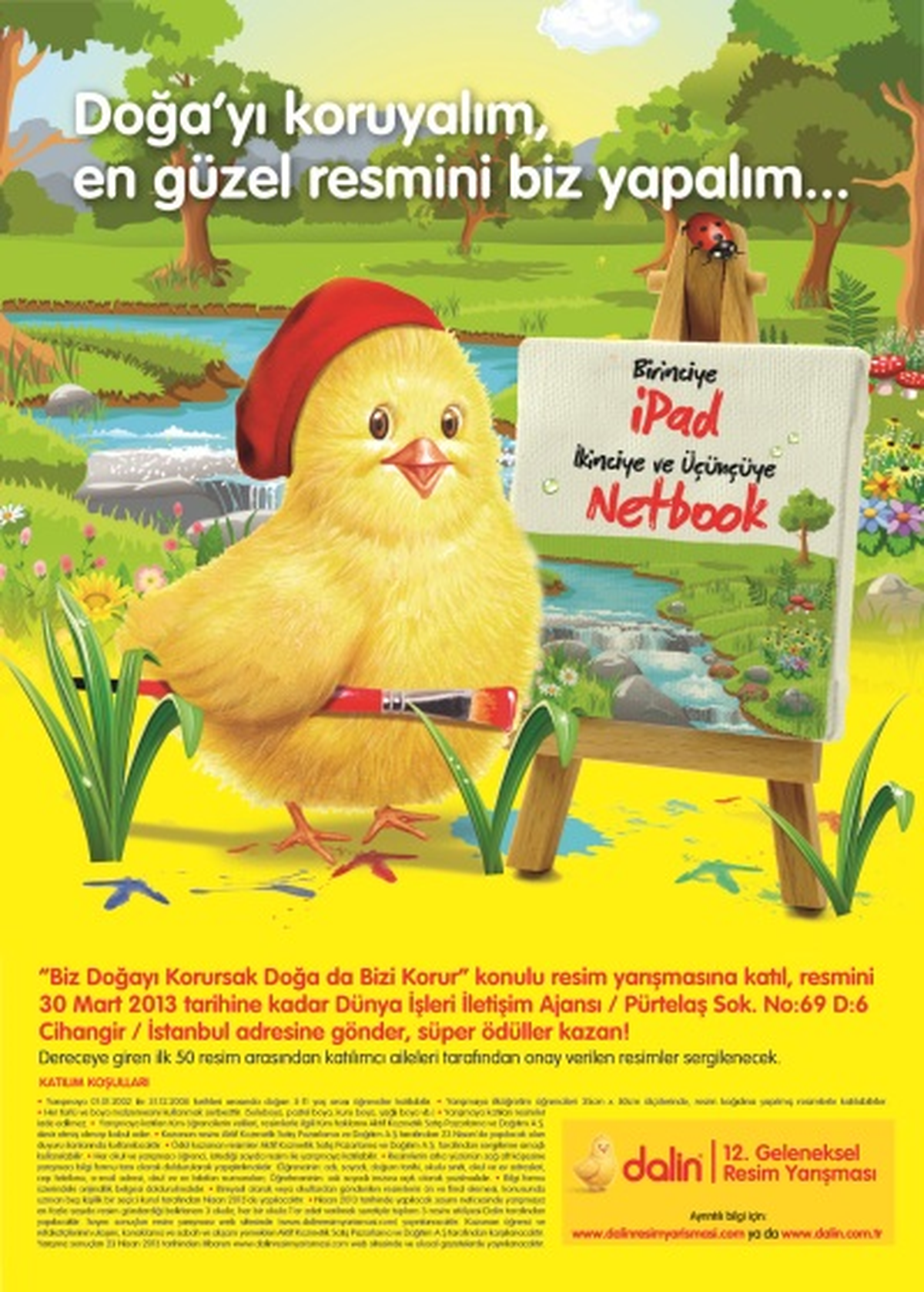 Dalin İlköğretim Öğrencileri Arası Resim Yarışması