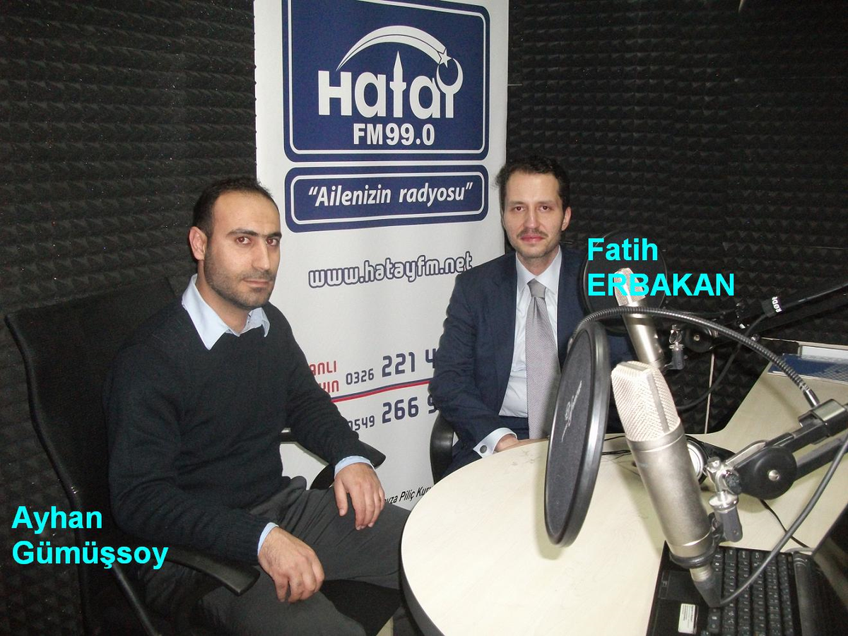 Fatih Erbakan Hatay Fm\'e Konuk Oldu