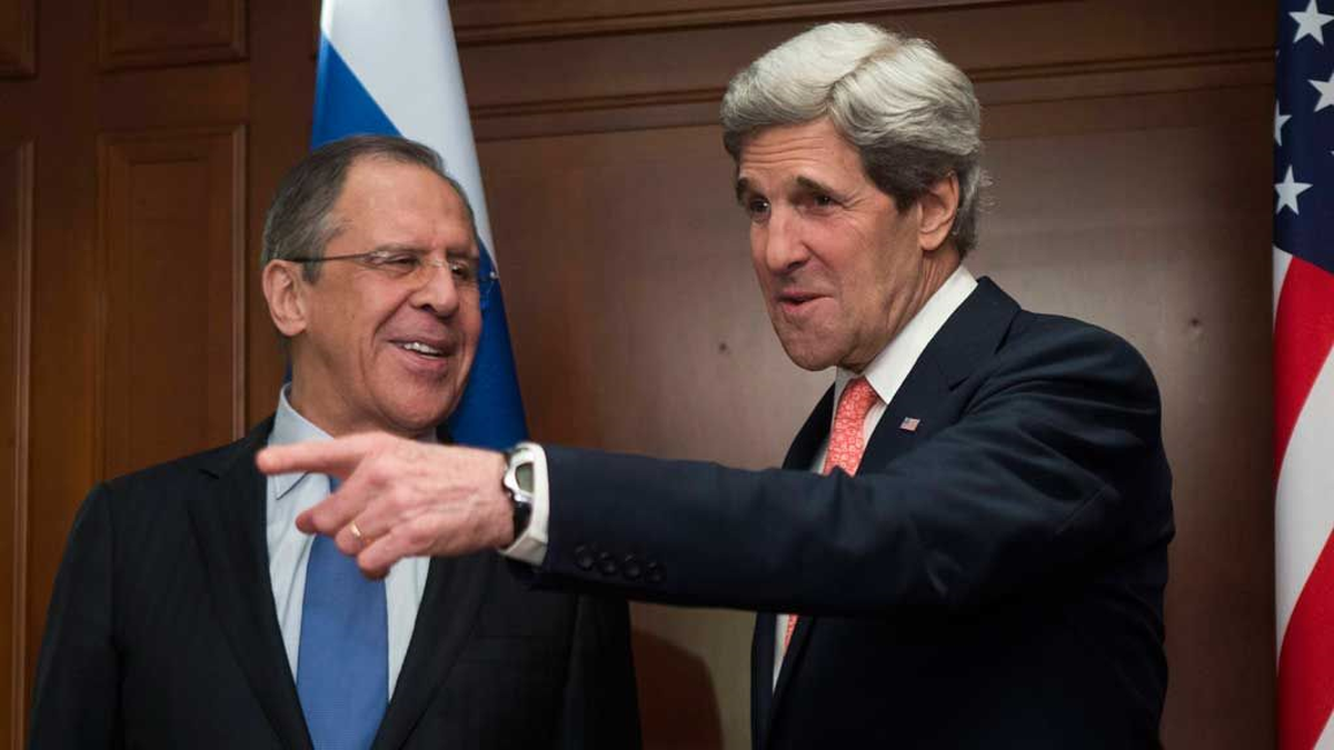 Kerry, Rus Mevkidaşı Lavrov ile Bir Araya Geldi