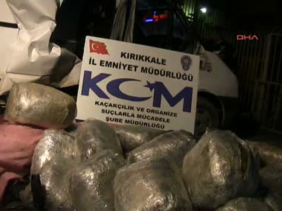 Kırıkkale\'de 410 Kilogram Esrar Ele Geçirildi