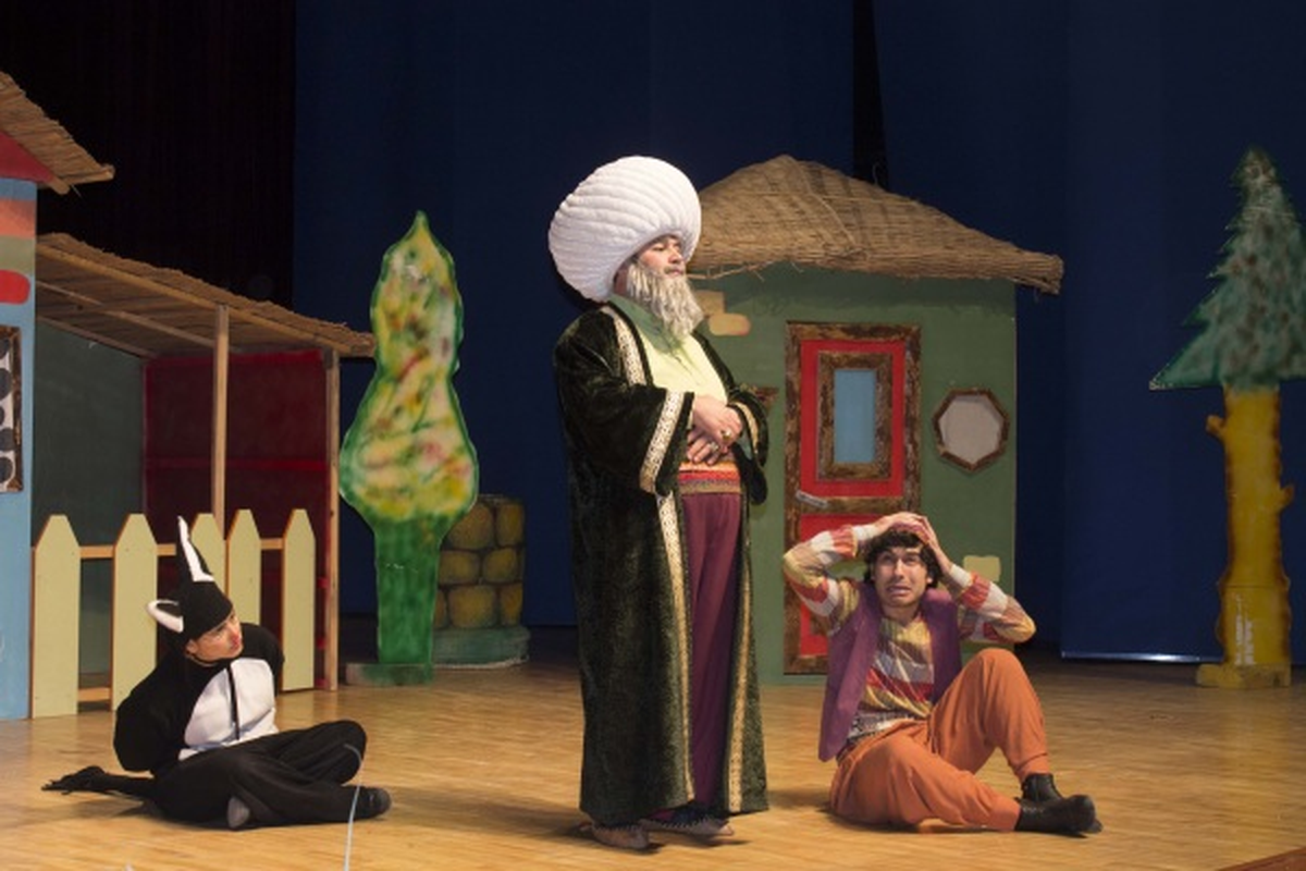 Nasrettin Hoca Barışa Maya Oyunu Sahnelendi