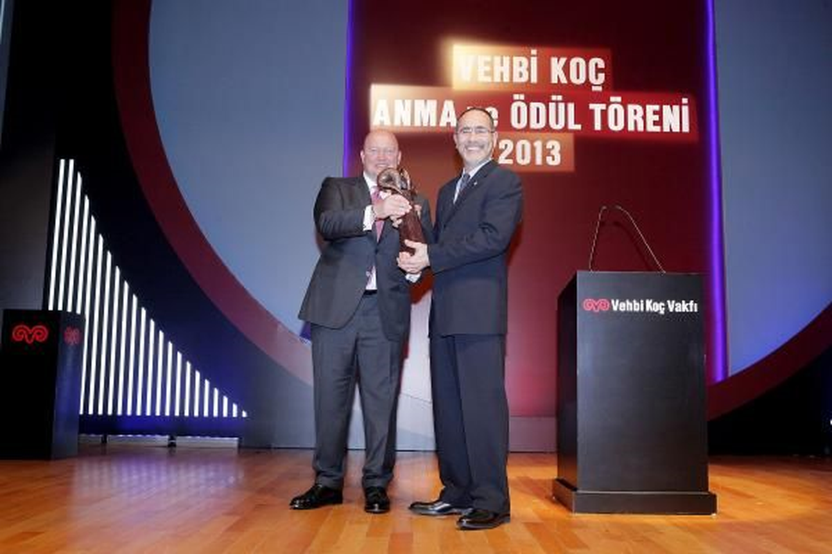 Vehbi Koç Vakfı Ödülü Prof.dr. Gökhan Hotamışlıgil\' E Verildi