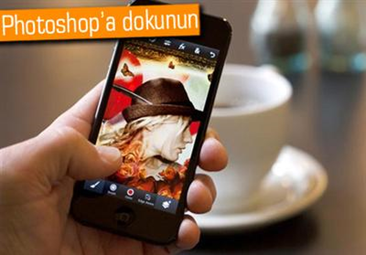 Adobe Photoshop Touch Artık Telefonlarda