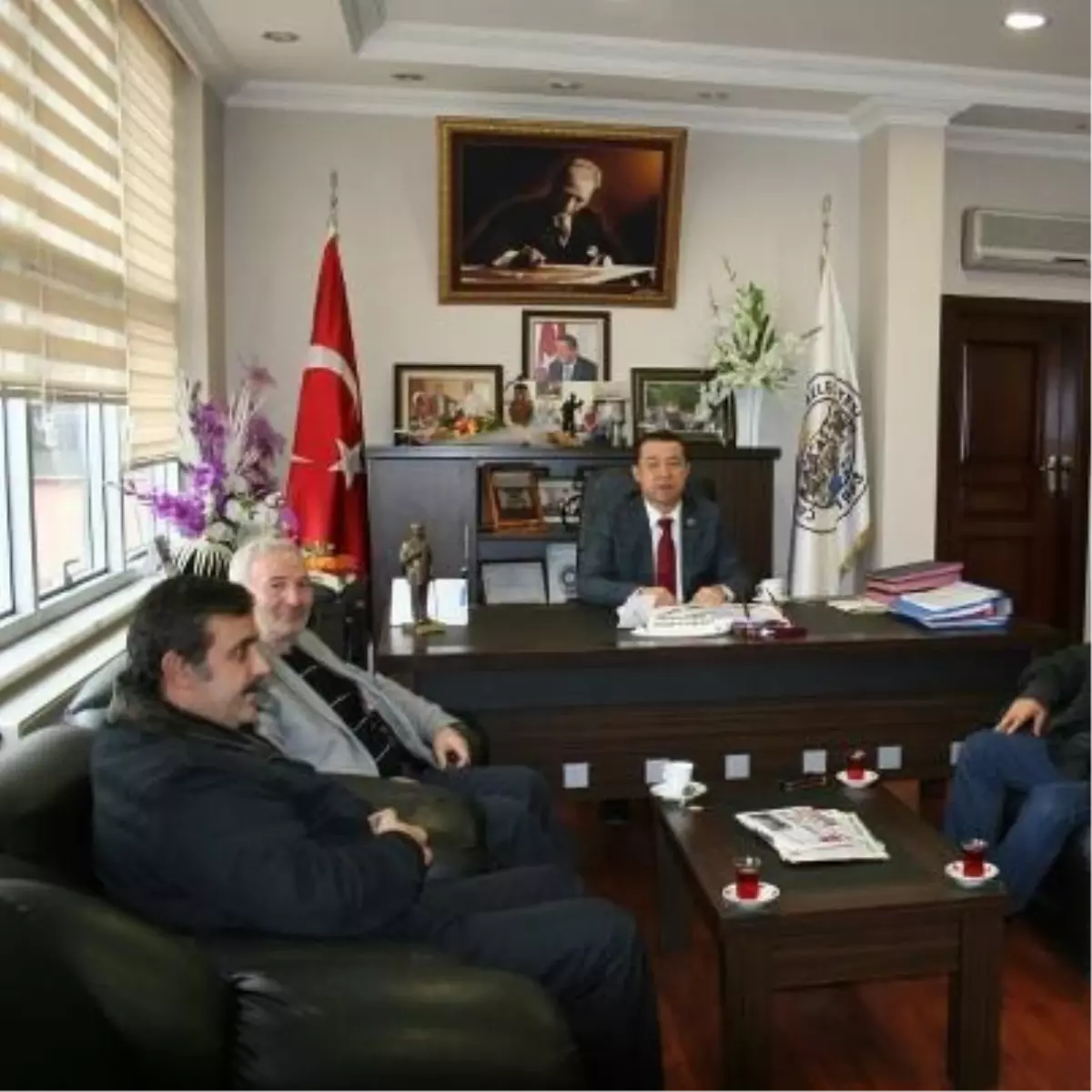 AK Parti İl Başkanı Uçar'dan, Gebeş'e Geçmiş Olsun Ziyareti