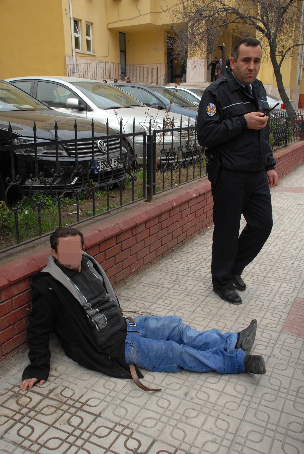 Alkollü Şahıs Polise Zor Anlar Yaşattı
