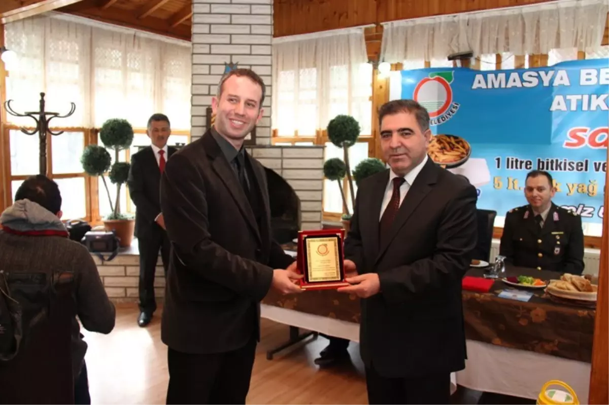 Amasya Belediyesi\'nden Atık Yağ Toplama Projesi