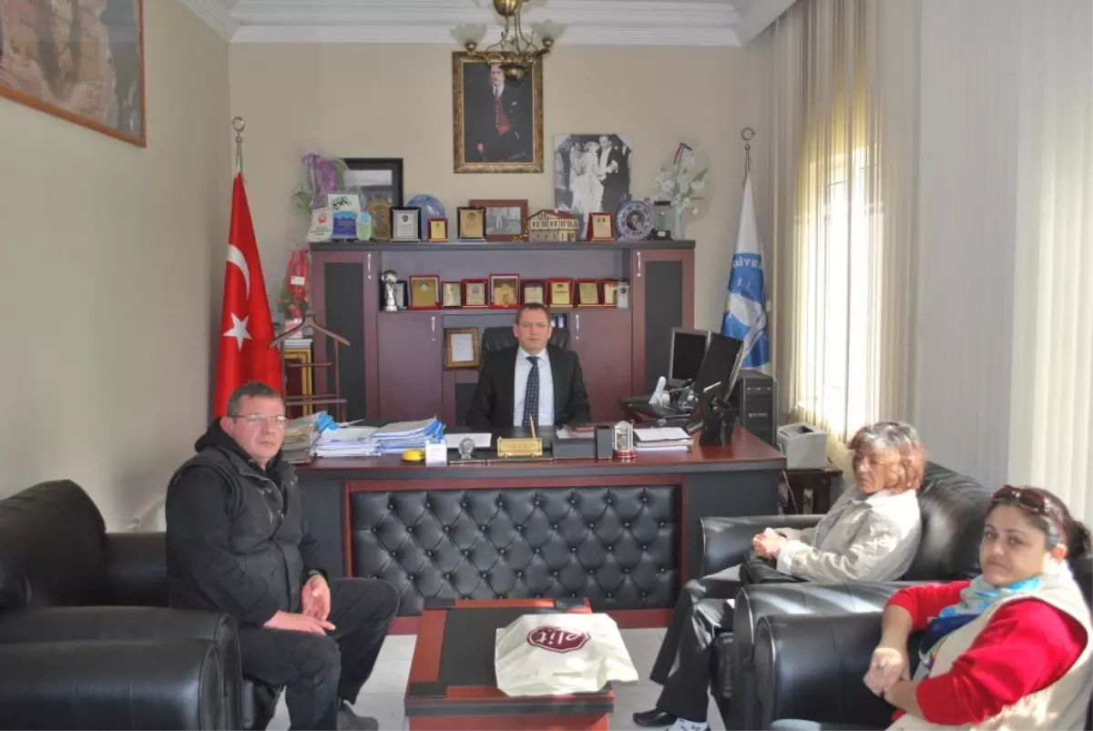 Başkan Mesut Ergin'e Teşekkür Ziyareti