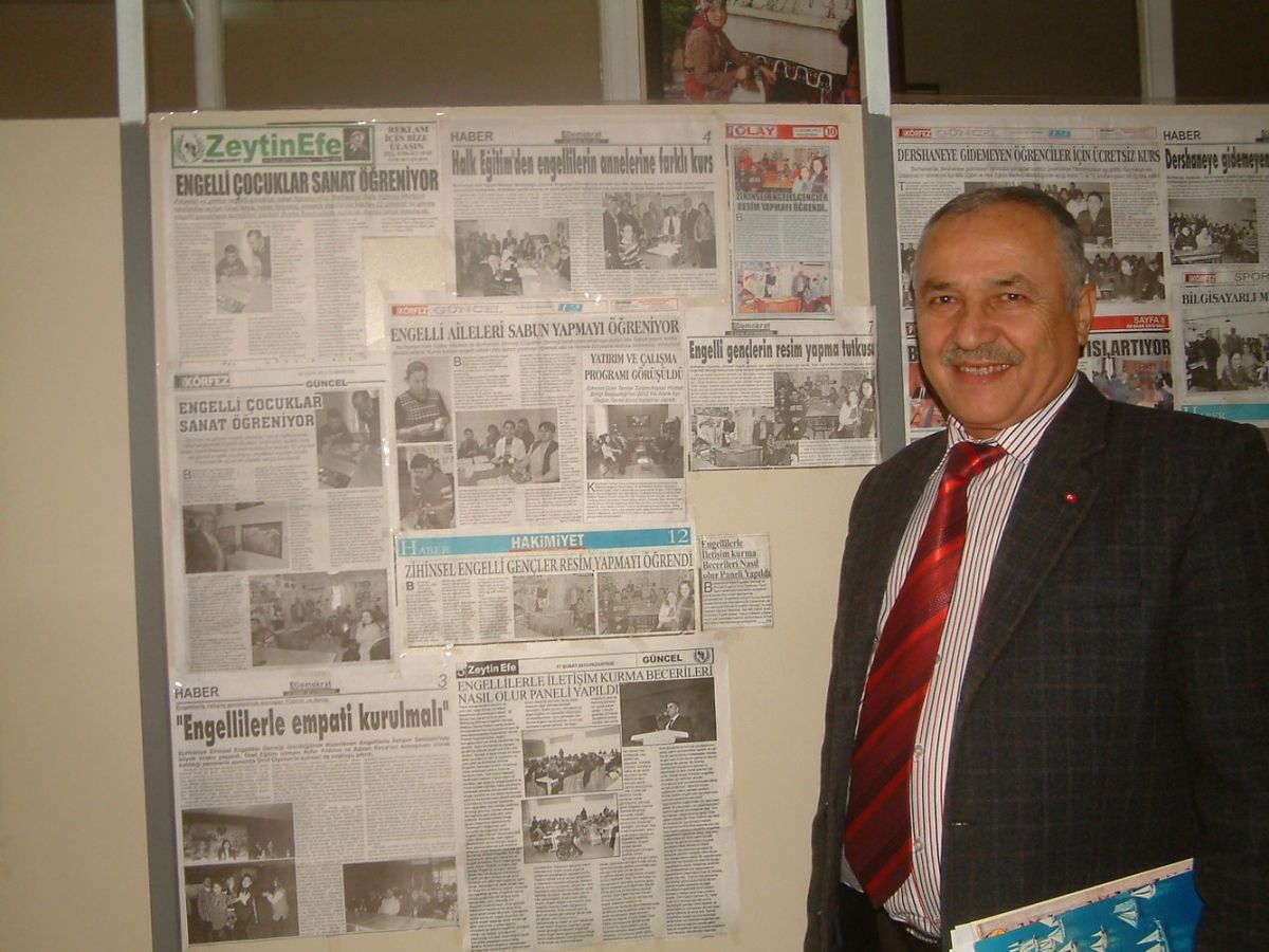 Burhaniye Halk Eğitim\'de Engelliler Köşesi