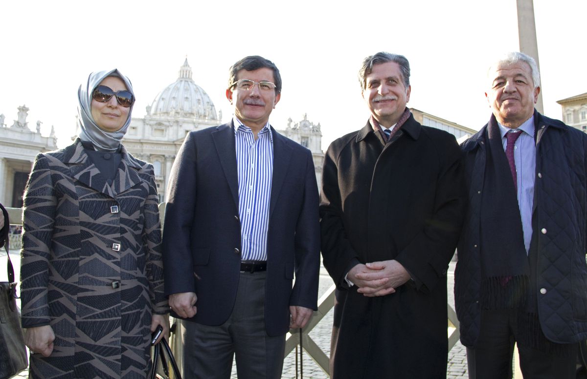 Dışişleri Bakanı Davutoğlu, İtalya\'da