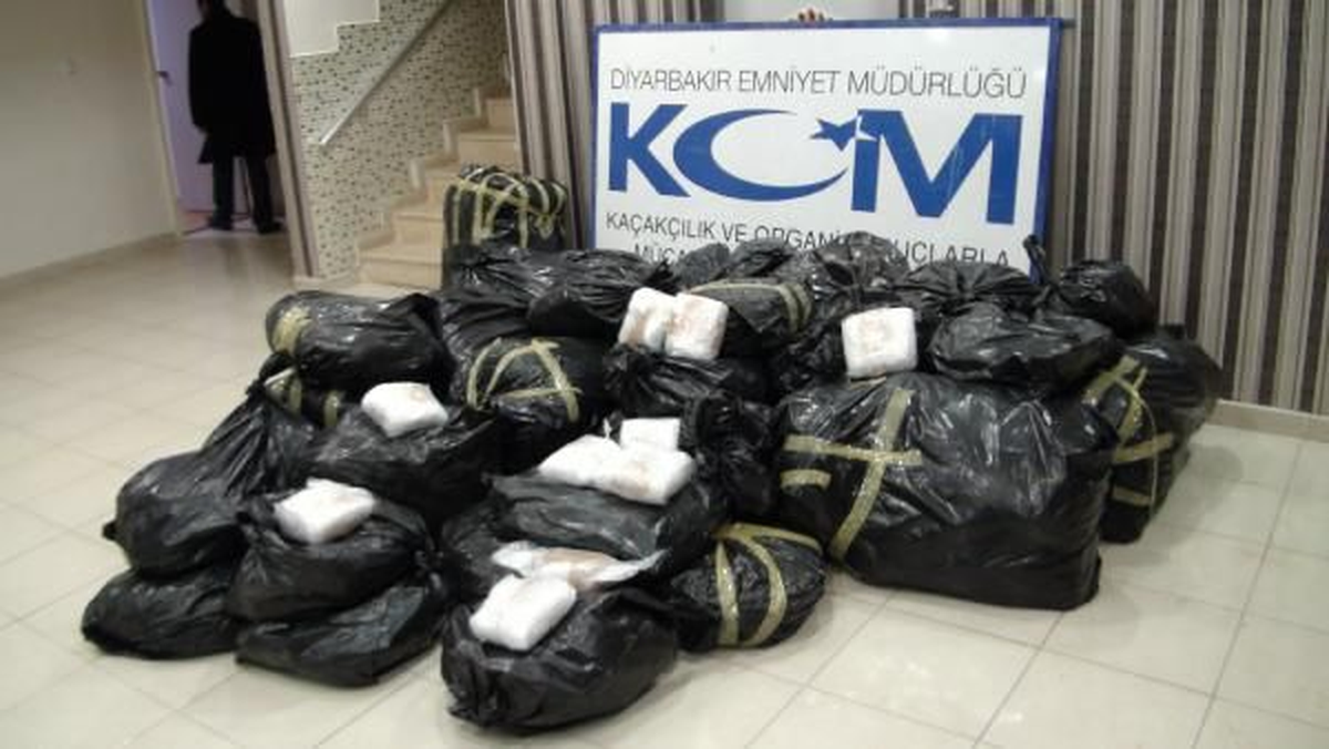Diyarbakır\'da 514 Kilo 250 Gram Esrar Ele Geçirildi