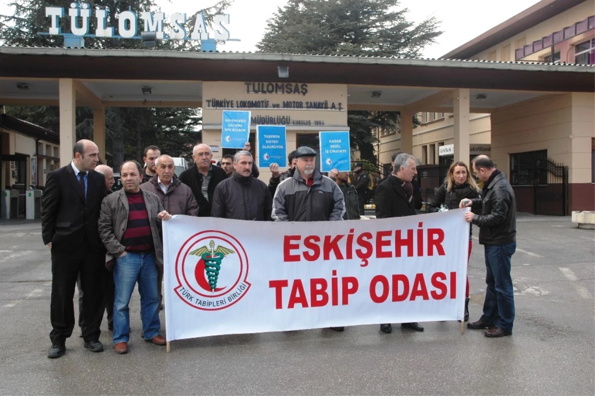 Eskişehir Tabip Odası\'ndan İşçi Ölümlerine Protesto