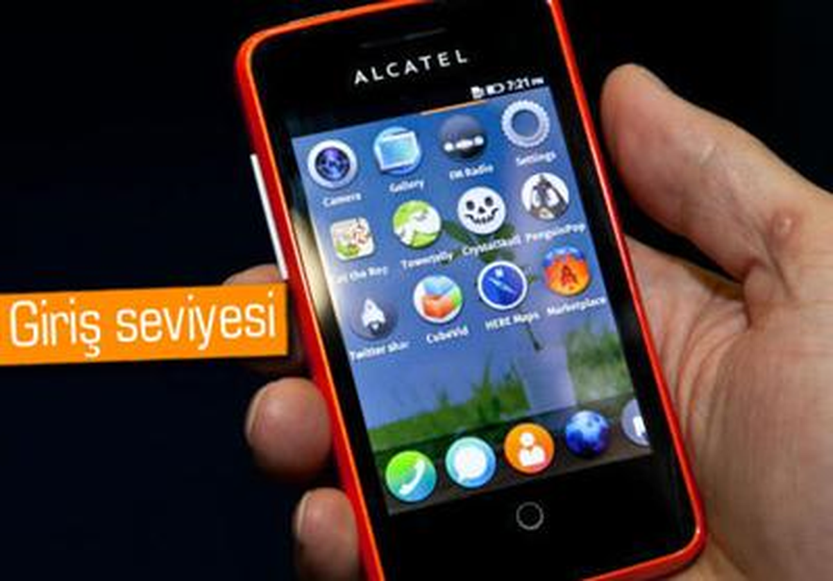 Firefox Os ile Çalışan Alcatel One Touch Fire Göründü