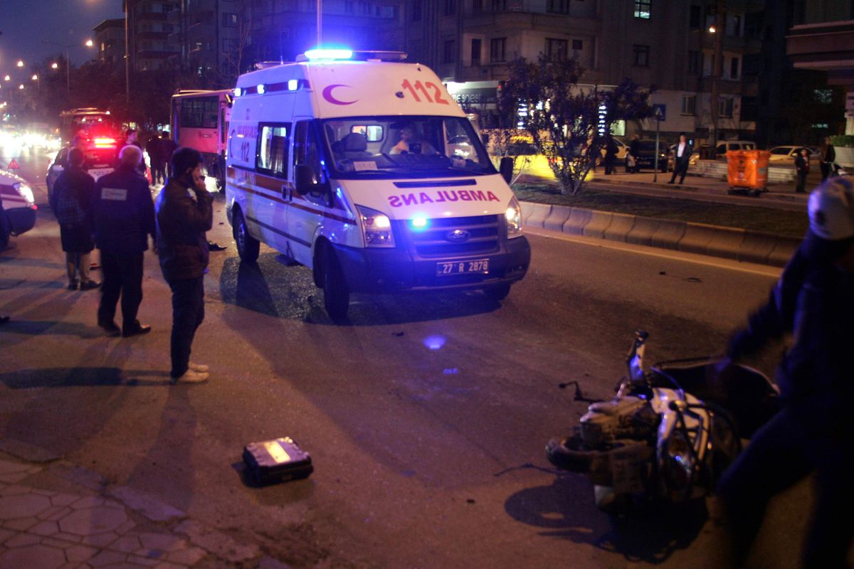 Gaziantep\'te Trafik Kazası: 4 Yaralı