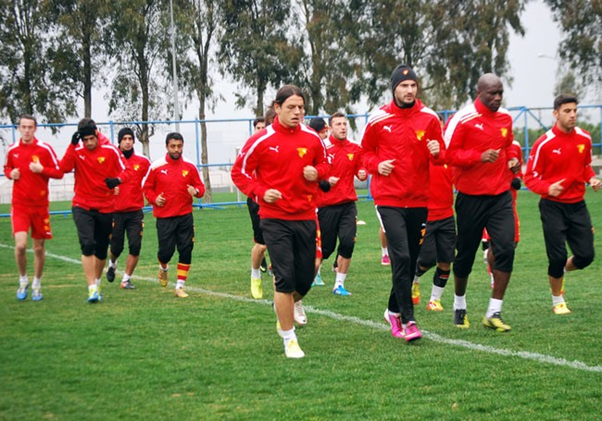 Göztepe\'de Kayseri Erciyesspor Maçı Hazırlıkları Sürüyor