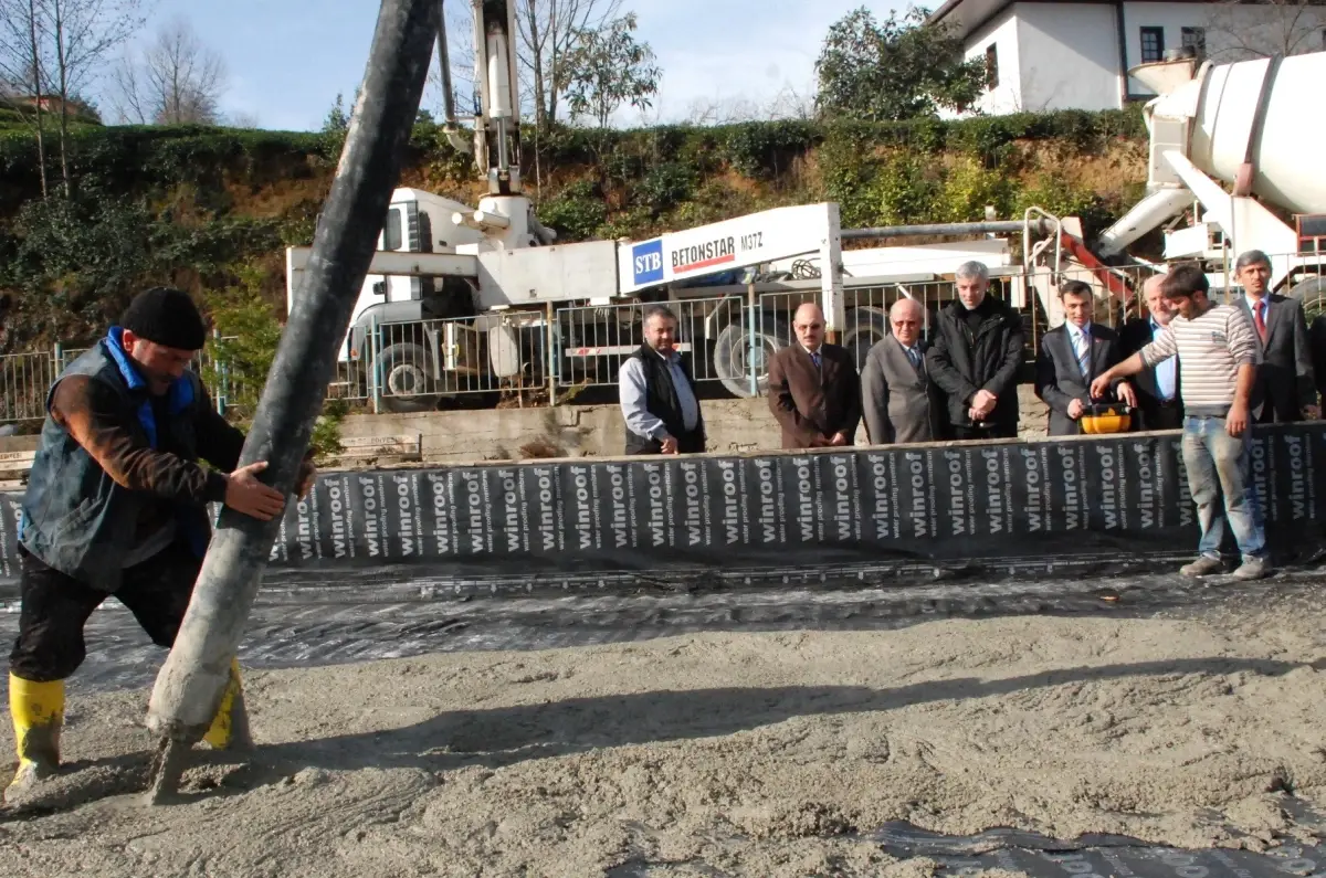 İlve Yeşilyurt Öğrenci Yurdu İnşaatına İlk Harç Atıldı