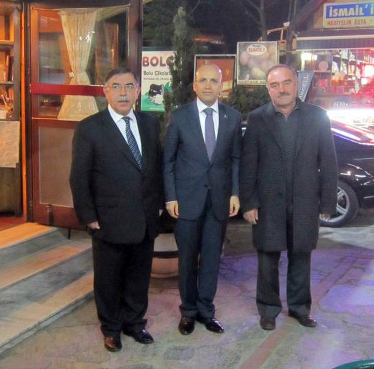 Bakan Şimşek Bolu Dağı\'nda Vali Yılmaz ile Buluştu