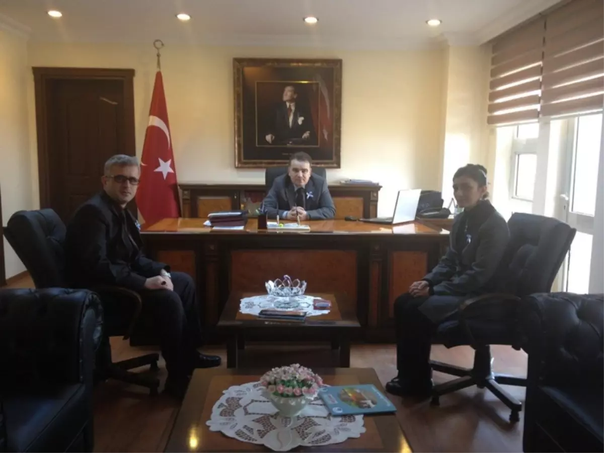 Malmüdürü Ayşe Özkan Kaymakam Odabaşı Ziyaret Etti