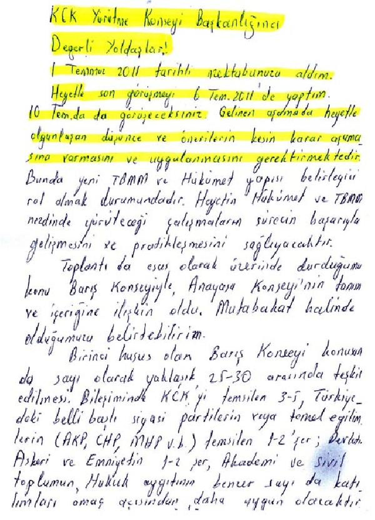 Öcalan Mektupları Kimlere Gönderdi?